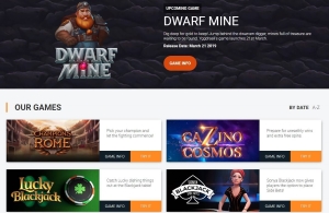 Yggdrasil gaming provide slots, lottery, bingo and card games for online casinos